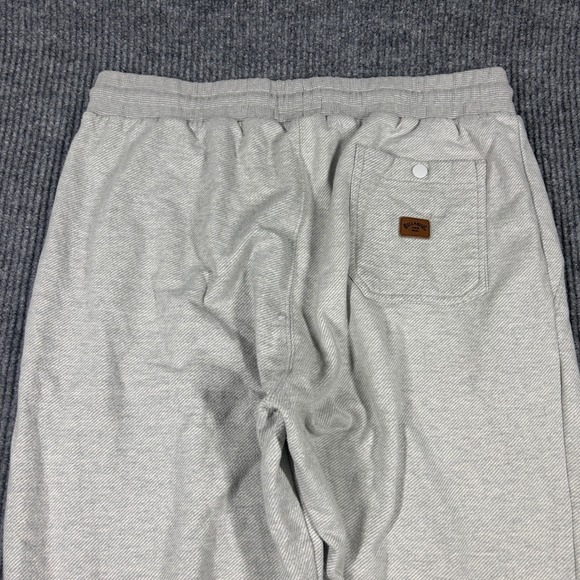 Billabong Joggers Men's XL Heather Gray Elastic Waist Drawstring Casual - Picture 2 of 8